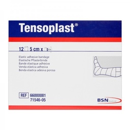 [BSN7154608] TENSOPLAST PH Αυτοκόλλητος Ελαστικός Επίδεσμος (12) BSN (5 εκ)