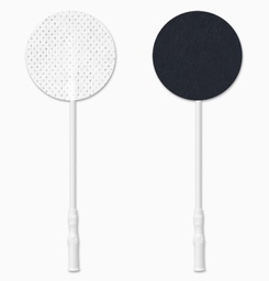 [CF3200] Electrozi autoadezivi VALUTRODE AXELGAARD ​​cu acoperire din material textil (3,2 cm, 3,2 cm, Rundă)