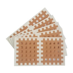 [KT6292] Bande Kinésio Cross Tape K-ACTIVE (c, 44mm, 52mm, 40 unités)