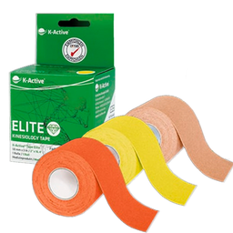 [KT68041TN] Banda Kinesiologica K-ACTIVE ELITE 5m Cutie individuala (Bej)