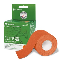[KT68071OR] K-ACTIVE ELITE kineziologická páska 5m Samostatný box (oranžový)