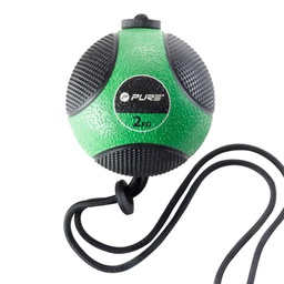 [P2I110090] P2I MEDICINE BALL W/ROPE 2Kg GR (Gris, 6Kg)