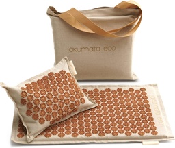 [RME28101] AKUMATA ECO Esterilla Acupresion y Almohada de Acupresión (Oro)