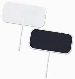 [VTX50100] Électrodes VALUTRODE X CLOTH (4) avec housse en tissu (10 cm, Rectangle)