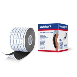 [BDF0154BK] Bandage kinésiologique LEUKOTAPE K BSN (Noir)