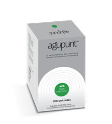 [A1037BPC] APS Dry Needling-naald KLIK OP AGUPUNT (Groente, 25 mm, 0,16 mm)