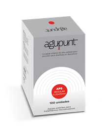 [A1038P] REGULIERE APS Dry Needling-naald met AGUPUNT-geleider (25 mm, 0,25 mm)