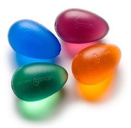 [13116] Oeufs EGGSERCIZER pour exercices de thérapie de la main (Violet, Fort)