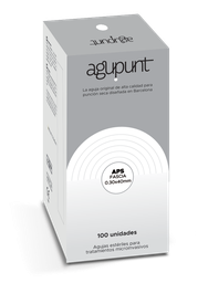[A1040PS] APS AGUPUNT Ago superficiale (Bianco, 40 mm, 0,30 mm)