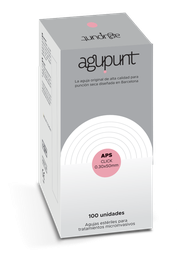 [A1042BPC] APS Dry Needling Ihla CLICK AGUPUNT (Lososová ružová, 50 mm, 0,30 mm)