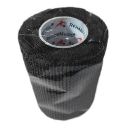 [RMV0213BK16] Cohesive Elastic Bandage COHESIVE TAPE REHABMEDIC (TEAM PACK) (Black, 7.5cm, 16 units)