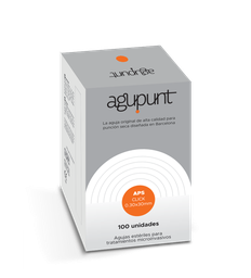 [A1045PC] Aiguille d'aiguilletage à sec APS CLIQUEZ AGUPUNT (Orange, 30mm, 0,30 mm)