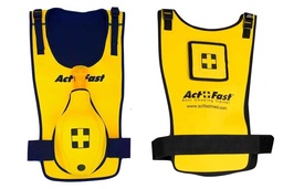 [AF-101-Y] Chaleco Para Formación De La Maniobra Heimlich ACT+FAST (Amarillo, Infantil)