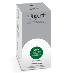 [A1011E] Aiguilles d'électrothérapie APS sans tube guide AGUPUNT (Boîte de 100 aiguilles) (40mm, 0,16 mm)