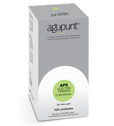 [A1010E] Aghi per elettroterapia APS senza tubo guida AGUPUNT (scatola da 100 aghi) (30 mm, 0,16 mm)