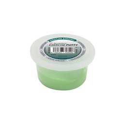 [RME08504] EXERCISE PUTTY REHABMEDIC Pasta terapeutica per le mani 85g (Verde, Medio Forte)