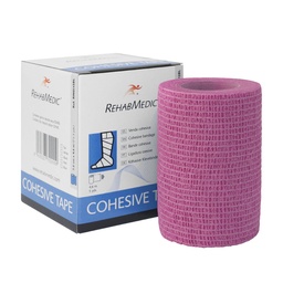 [RMV0113PK] KOHÄSIVES BAND EINZELHANDELSFARBEN (1) (Rosa, 7,5 cm)