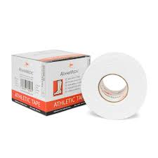 [RMV0132WH] Venda Inelástica Adhesiva Colores ATHLETIC TAPE REHABMEDIC (Blanco, 5cm, 1 ud)