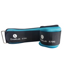 [SV0941] SVELTUS neopreen gewogen gewichten (Turkoois, 9,5 cm, 20m, 2 cm, 0,75 kg)