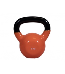 [SV1151K] KETTLEBELL AMARILLO 4kg (Naranja, 11,5cm, 19cm, 21,5cm, 8Kg)