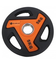 [SV3811] SVELTUS Olympische Gummischeibe (3cm, 28cm, 5 kg)