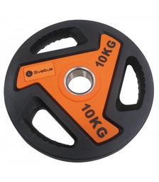 [SV3812] Disco Olímpico de Borracha SVELTUS (4,5 cm, 32cm, 10Kg)