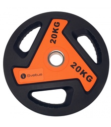 [SV3813] SVELTUS Rubber Olympic Disc (5cm, 39.7cm, 20Kg)