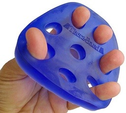 [TB11964] HAND XTRAINER THERA-BAND hand exerciser (Blue, Half)