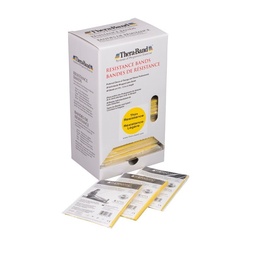 [TB20520] Dispenser di fasce THERA-BAND da 1,5 m (Giallo, Gentile)