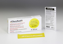 [TB20810] THERA-BAND LOOP elastische banden (Geel, 20,5 cm, Teder)