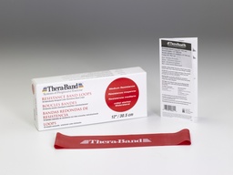 [TB20821] THERA-BAND LOOP Fasce elastiche (Rosso, 30,5 cm, Metà)