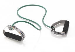 [TB21723] Tubos elásticos con asas THERA-BAND TUBING (Verde, Fuerte)