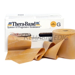 [TBE45709] Bandes élastiques THERA-BAND 47,5 m (Or, Résistance maximale)