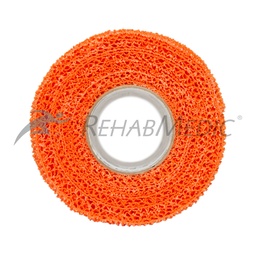 [AND2730OR] Συνεκτικός επίδεσμος Andover POWERFLEX (Πορτοκάλι, 7,5 εκ, 16 μονάδες)